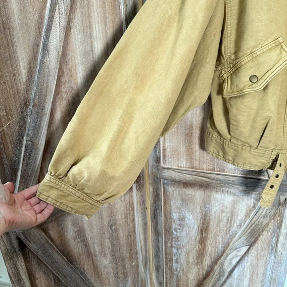 Free People Poet Jacket in Fawn - Picture 6 of 6